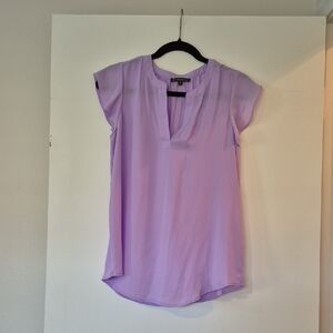 Adrianna Papell Lilac Blouse